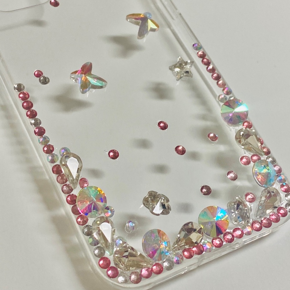 IPhone 11 Pro Butterfly Rhinestone Bling Case - Picture 5 of 5